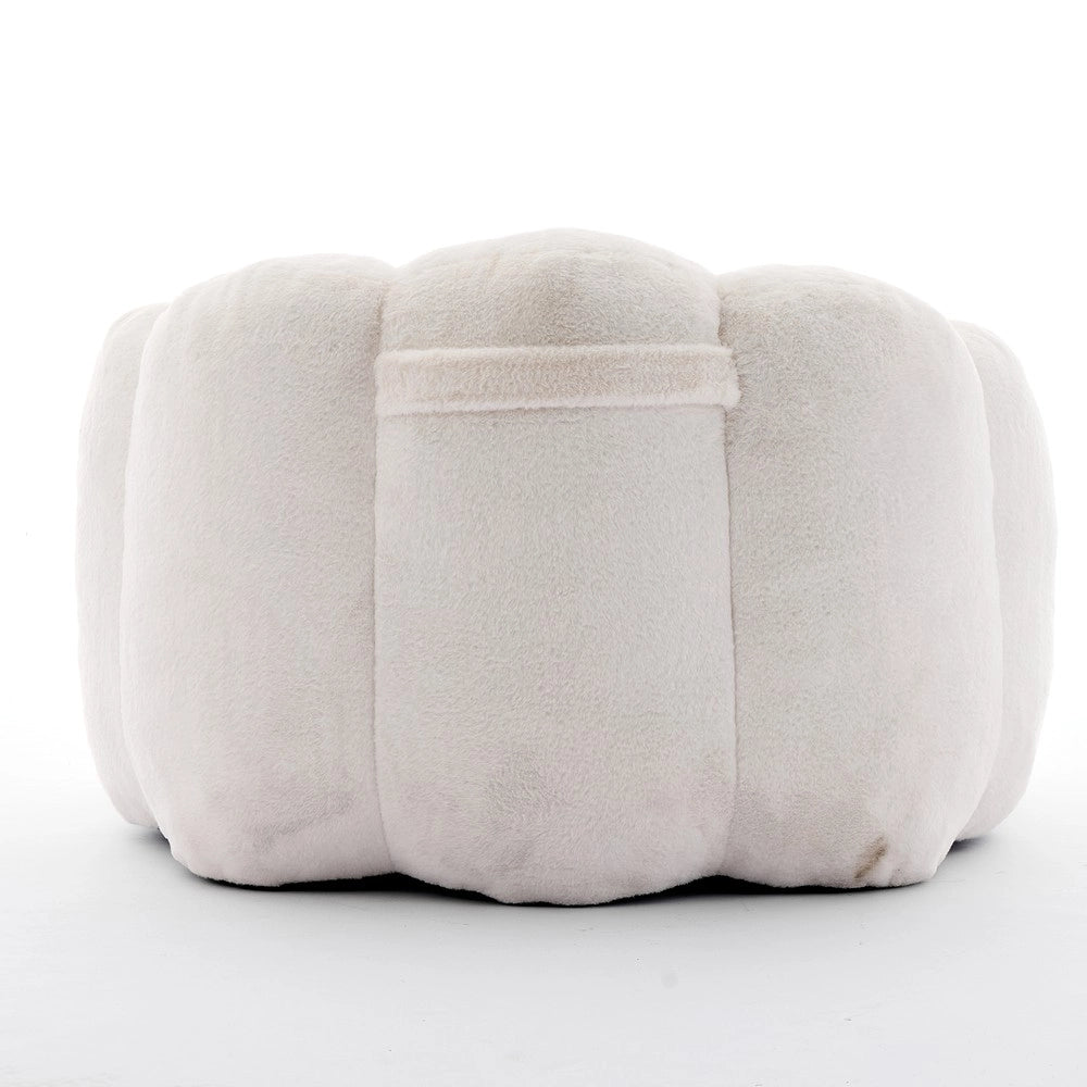 Divano compatto Lotus ¨C Minimal ¨C velluto grigio chiaro, senza montaggio