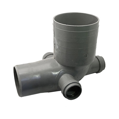CURVA WC RID. 100/90 3 ATTACCHI- Diam. 40- senza- pezzi 1