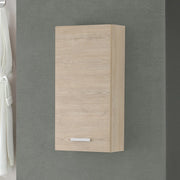 Pensile bagno sospeso 35 cm rovere dolomite con ripiano regolabile Desya