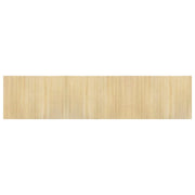 Tappeto del soggiorno | Tappeto Rettangolare Natura Chiaro 70x300 cm in Bamb¨´