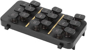Strumento di Allenamento per Chitarra - Riduzione della Fatica alle Dita - 18 Tasti - Più di 110 Accordi - Per Principianti - Progettazione Comoda - Allenatore di Accordi