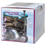 Velda VT Super Fountain Pump - pompa da laghetto con giochi d'acqua Portata: 2000L/h