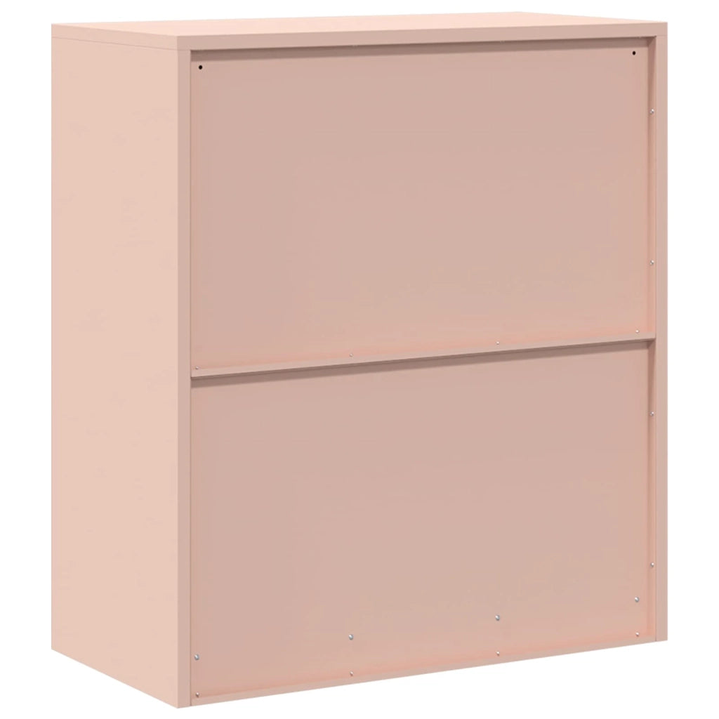 Armadio Rosa 80 x 40 x 90 cm Acciaio