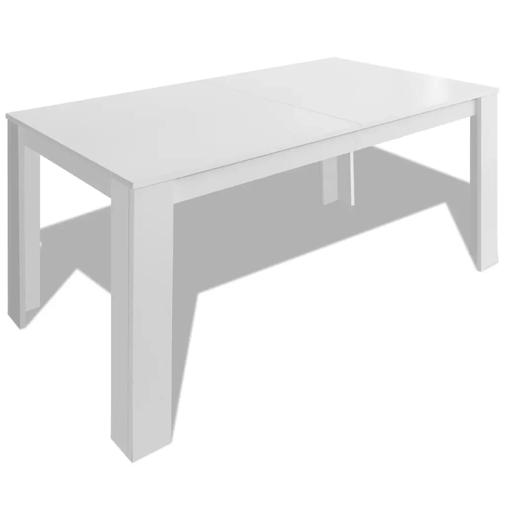 Tavolo da Pranzo | Tavolo da cucina 140x80x75 cm Bianco