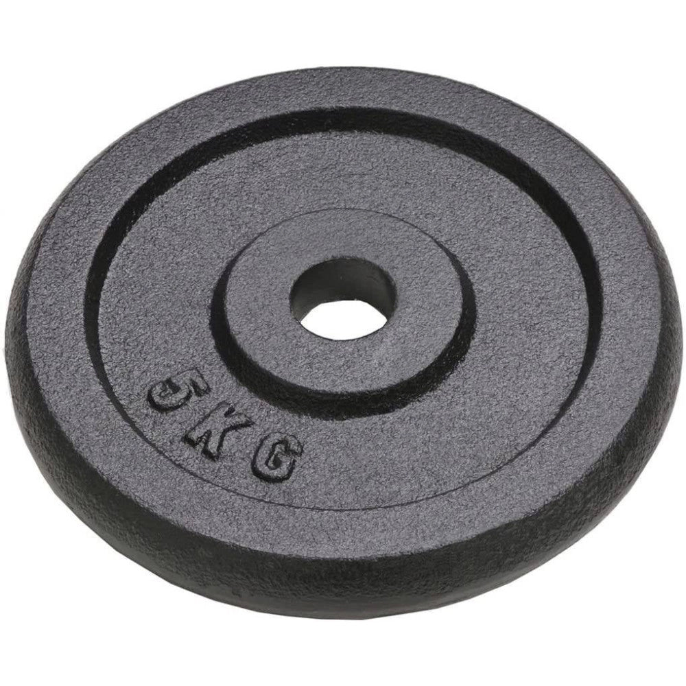 Trade Shop - Disco Per Bilanciere Manubri Peso In Ghisa Dischi Fitness Palestra Gdc Da 5 Kg -