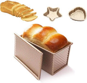 Forma per pane 12 x 19 x 11 cm - Forma per pane in alluminio - Forme per pane - Forma antiaderente per pane - Piatto per pane e torta 1000 g