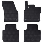Tappetino per Auto 4 pcs Nero adatto per Škoda KODIAQ 2017-2023