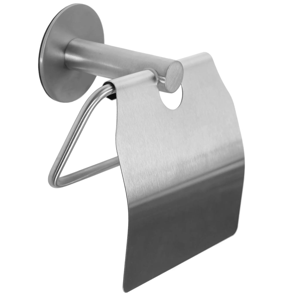 Porta Carta Igenica Nickel Brush Inox 322219 Duo