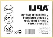 Carta Cardstock - 50 x 65 cm - 170 g - 25 fogli - Carta - Scrapbooking