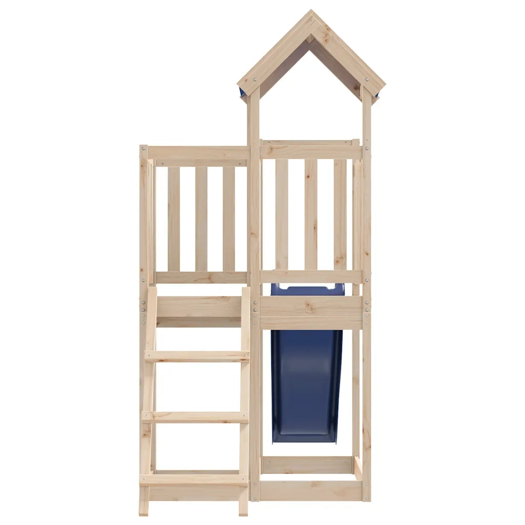 Set da Gioco da Esterno in Legno Massello di Pino CFW1086593