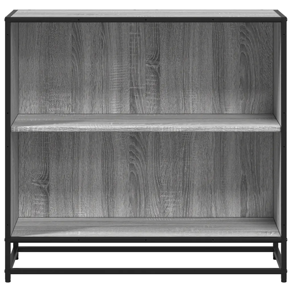 Libreria Grigio Sonoma 80,5x35x76 cm in Legno Multistrato 849107