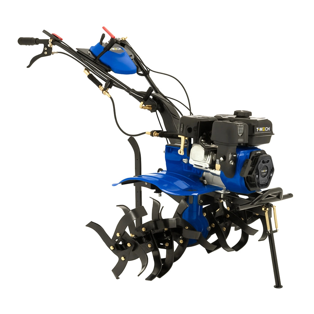 Motozappa 7,5HP Benzina 212cc 4T Coltivatore 16 Lame Giardino