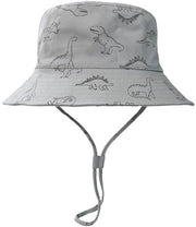 Cappello per bambini in cotone - 54 cm protezione solare per bambini - cappello per animali - unisex - cappello da pesca estivo - bambini primavera e estate cappello a strisce cartoon con regolazione adattabile