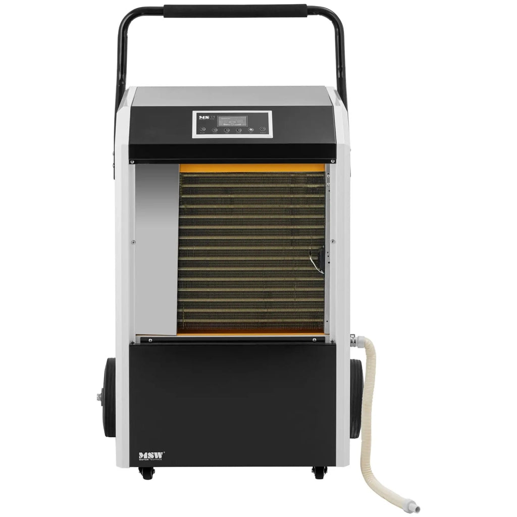 Deumidificatore professionale 138 litri / 24 ore 70-100 m² 857 m³/h con maniglia in acciaio bianco 14_0008877