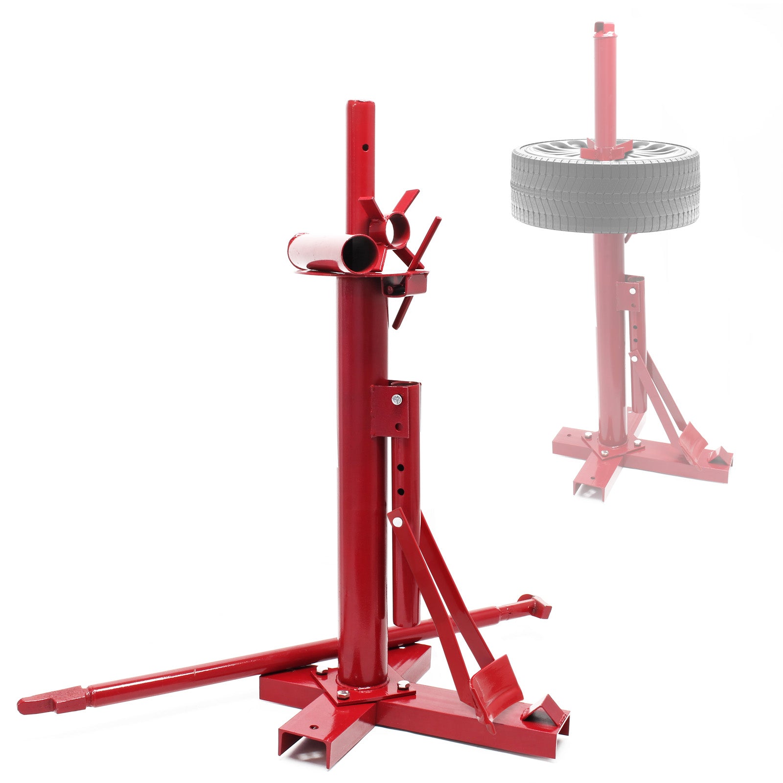 Smontagomme manuale per sostituzione ruote montaggio e smontaggio pneumatici