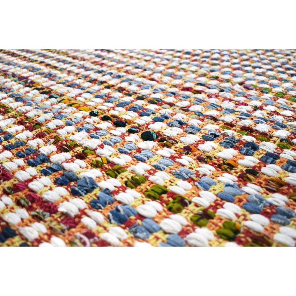 Tappeto Sienna 300 in juta e cotone multicolore