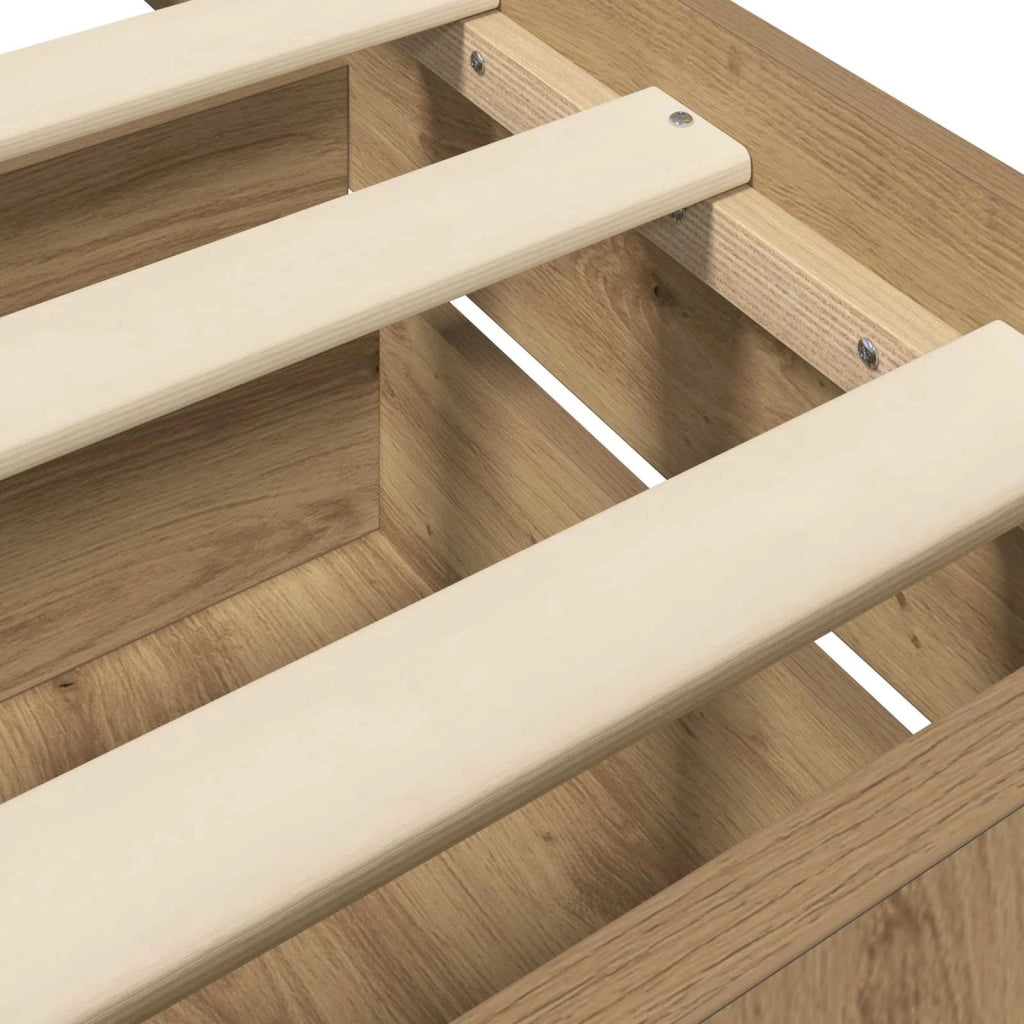 Struttura del letto Rovere Artigianale Legno ingegnerizzato 3429516