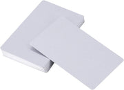 50 pezzi Visitecarte in Metallo 0,22mm Sublimazione Blanco Stampabile con Inchiostro a Getto d'Inkjet Carta di Identificazione Acqua Resistenete ID-Visitecarte senza Chip per Stampante