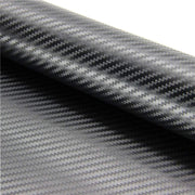 Trade Shop - Pellicola 3d Adesiva Fibra Carbonio Per Auto Universale Interni Esterni 60x100cm -