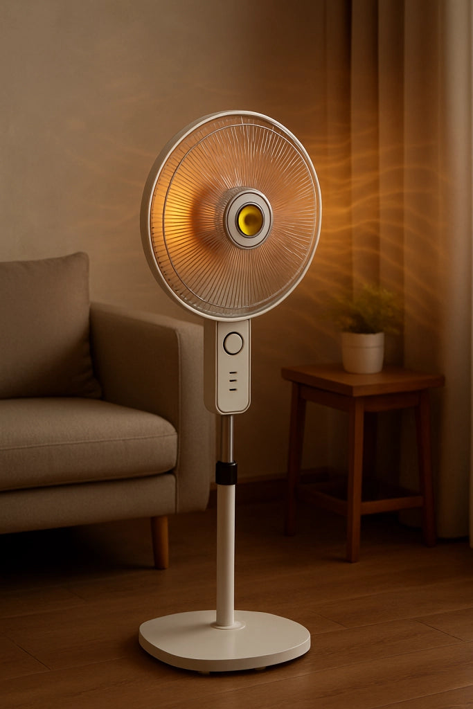 STUFA A PARABOLA CARBON CRYSTAL CON PIANTANA – 900W