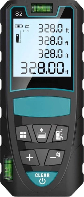 Misuratore Laser - Misuratore Laser - Misuratore di Distanza - Misuratore Laser di Distanza - Apparecchiatura di Misurazione - Misuratore di Distanza Laser