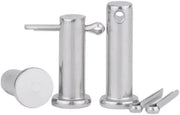 Assortimento di viti a clesta in acciaio inossidabile - 10 pezzi - resistenti alla corrosione - viti a clesta