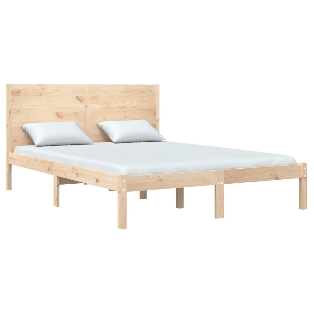 Giroletto senza Materasso 160x200 cm in Legno Massello di Pino 3104163