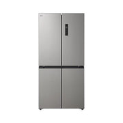 Lg gmm41msbem frigorifero multidoor slim, classe e, 474l, total no frost, cassetto fresh switch, silver