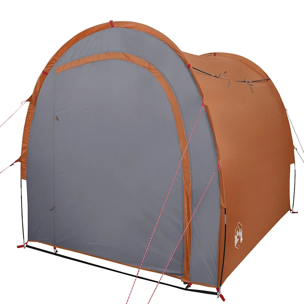 Tenda Portaoggetti-Tenda deposito da esterno Arancione Impermeabile