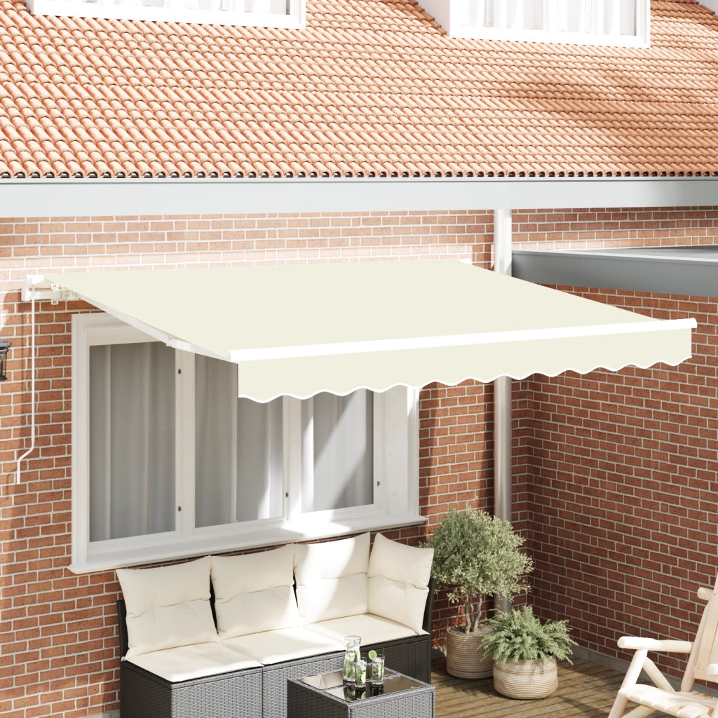 Tessuto di ricambio per tenda da sole per telaio 3x2 m Crema