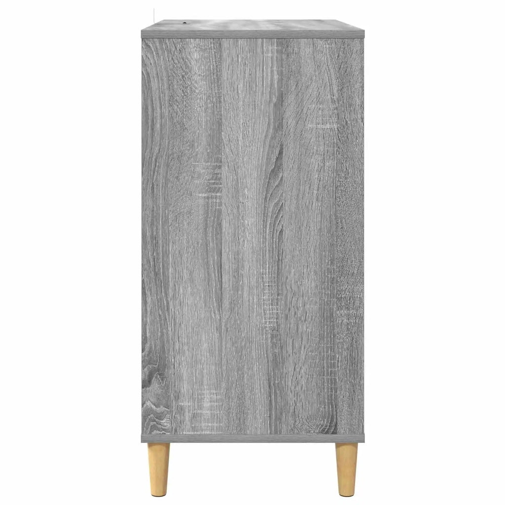 Supporto per giradischi Sonoma grigio 71 x 39,5 x 83 cm 8012895