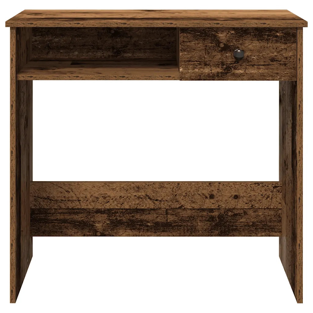 Scrivania Legno Antico 80x40x75 cm in Truciolato 860479