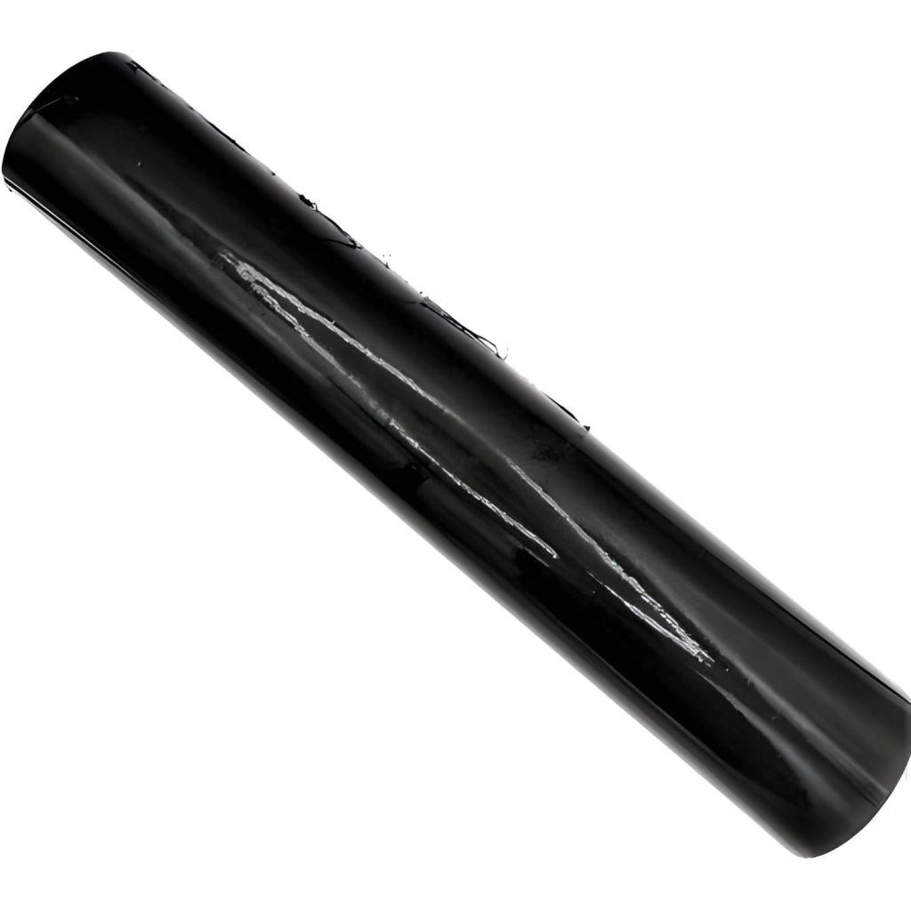 EcoPrice® Pellicola Film Estensibile Nero Da 1,8 Kg 23 Micron Bobina Super Resistente 2 RotolI