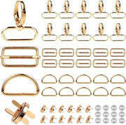 Draai scharnieren con karabina 39 pezzi 32mm D-ringe guida viti magnetici.
