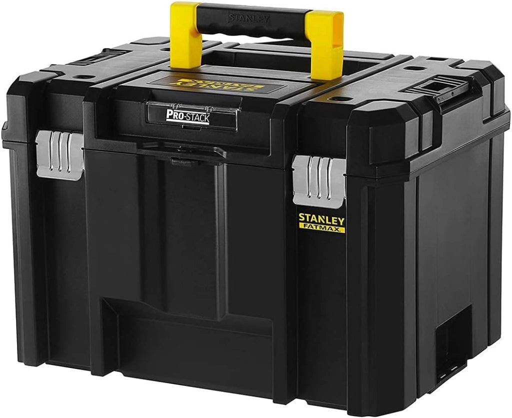 STANLEY FatMax Kit SVK214 (Trapano a Percussione SFMCD711 + Avvitatore a Impulsi SFMCF800 + 2 Batterie 2,0 Ah + Caricabatteria + TSTAK VI)