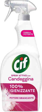 CIF GREENACTIVE SPRAY ANTICALCARE CON CANDEGGINA IN FORMATO DA 650 ML