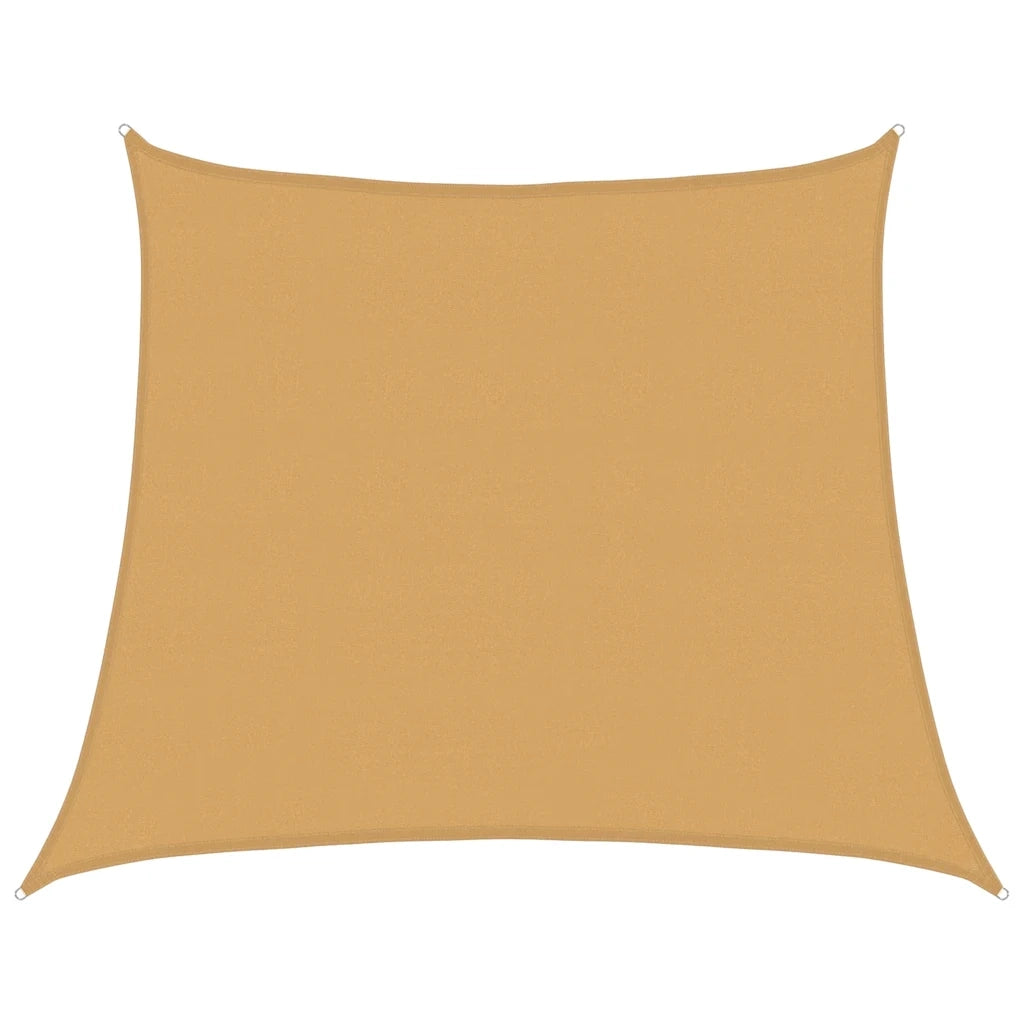 Vela Parasole 160 g/mÂ² Trapezio Grigio Chiaro 4/5x4 m in HDPE