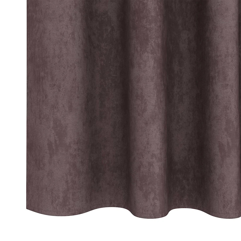 Tende in Velluto con tende 2 pcs Marrone 225 x 140 cm Velluto 4107695