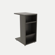 Tavolino in legno "Filinta" - 30 x 40 x 63 cm - Grigio antracite