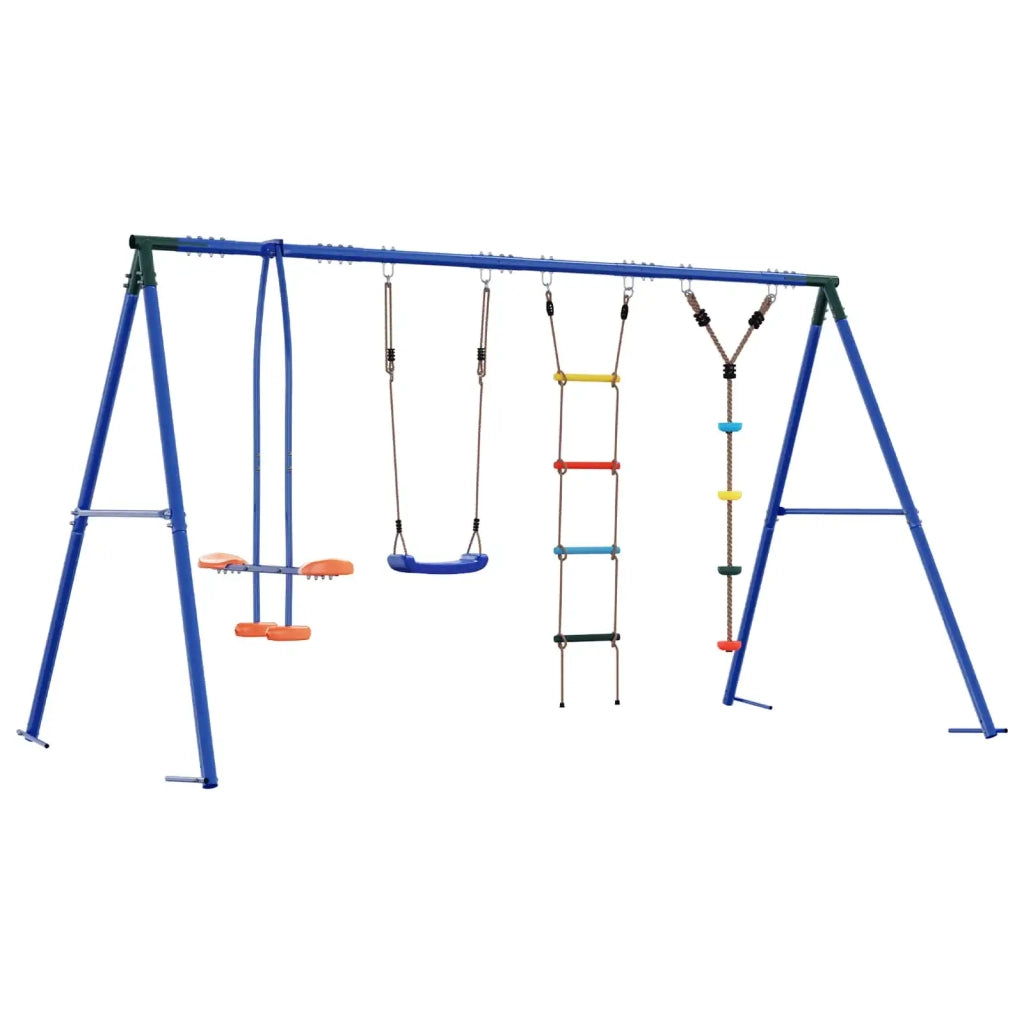 Set di Altalene per Esterni Multicolore Acciaio e PE 3429834