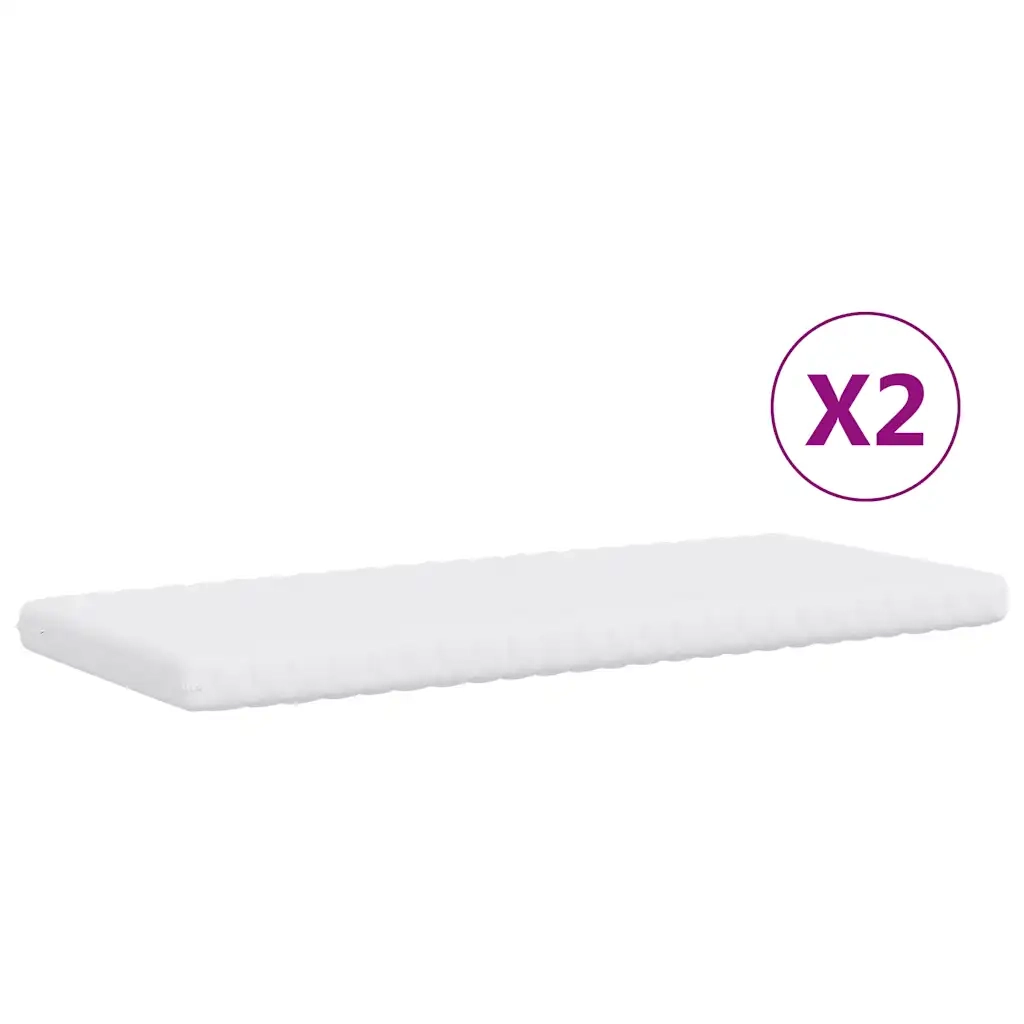 Divano Letto Estraibile con Materassi Blu 90x200 cm Velluto 3197324