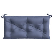 Cuscino Panca | Cuscini per sedie Giardino Blu Marino 110x50x7 cm in Tessuto Oxford