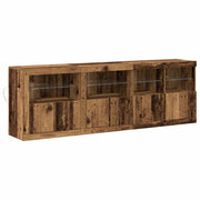 Credenza | Madia LED Legno vecchio 202 x 37 x 67 cm Legno multistrato