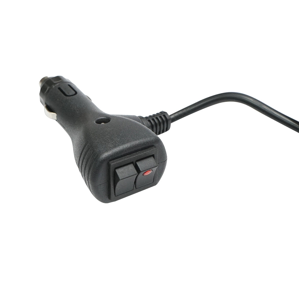 Set di 2 lampade LED gialle 12V, 18W, 17 modalità stroboscopiche, alloggiamento in alluminio 165x42x42mm
