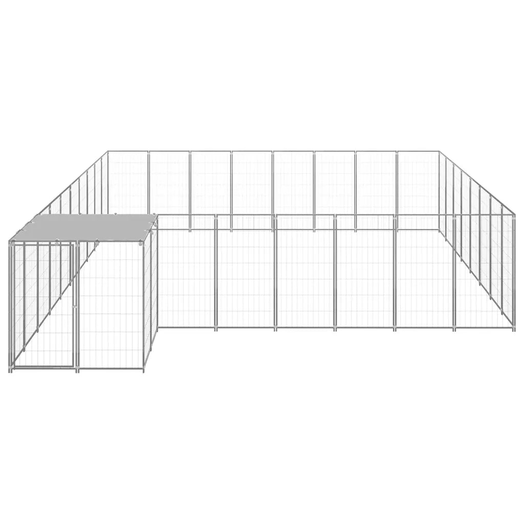 Gabbia per Cani Argento 20,57 mÂ² in Acciaio   cod mxl 48553
