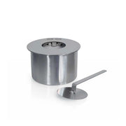 Bruciatore a bioetanolo per camino 1,5 L, in acciaio inox ø17 cm