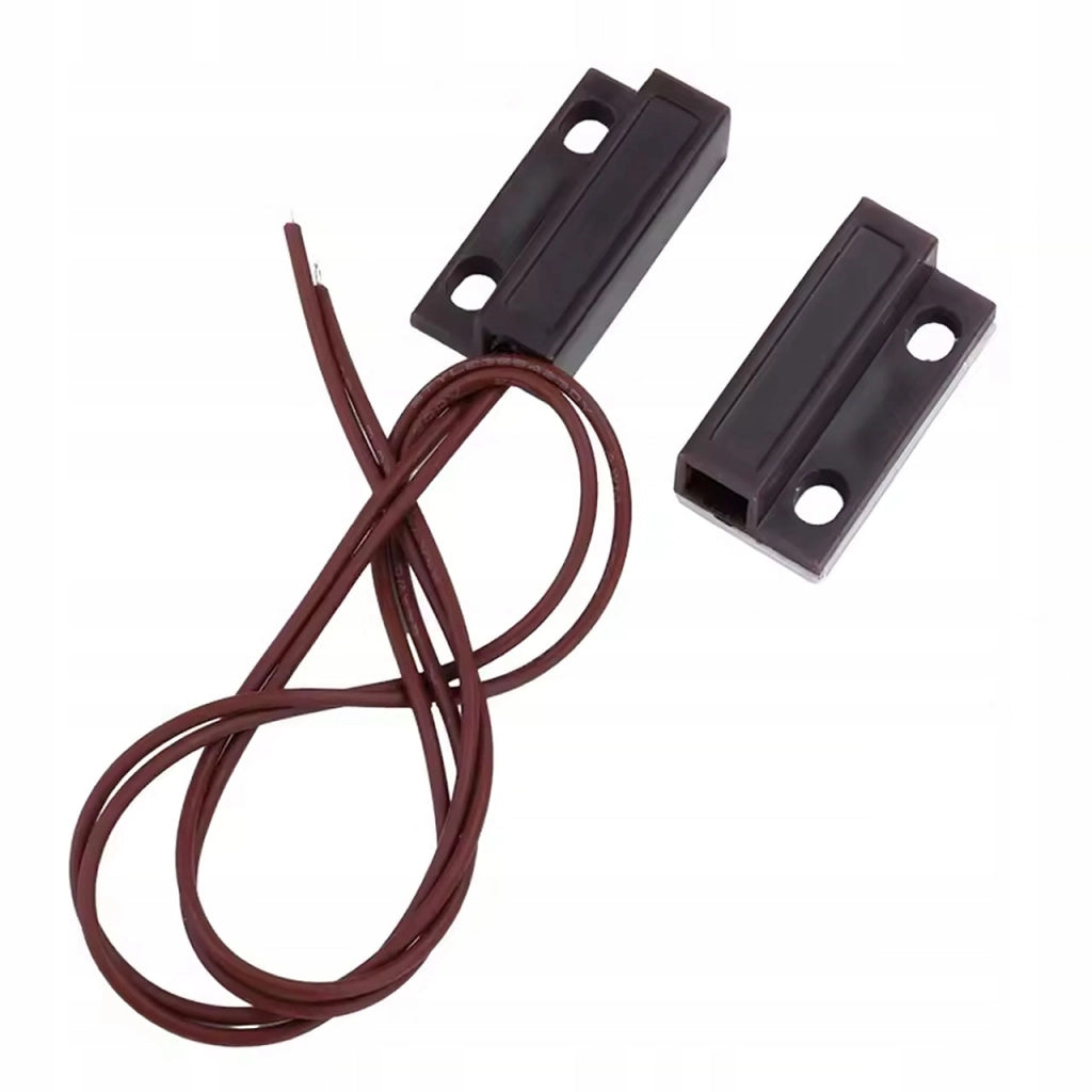 Sensore Magnetico MC-38 NO Marrone – Compatibile con Sistemi Sonoff, Shelly | Montaggio Interno | Senza Alimentazione