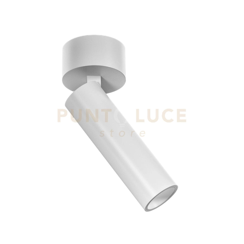GFA1460C- SPOT FARETTO ORIENTABILE 1 LUCE ATTACCO LED 3000K 522LM 7W BIANCO SATINATO D.3,5CM