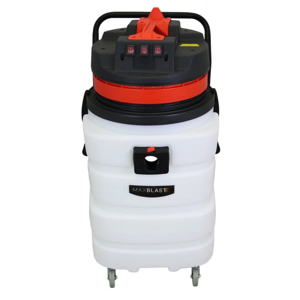 Aspirapolvere Industriale 90L 3000W a Secco e Umido in Metallo