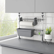 Organizer da Cucina-Scaffale per Cucina Regolabile in Alluminio